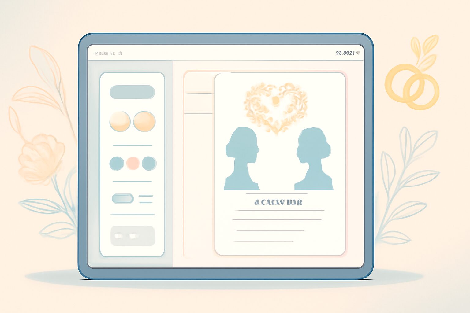 découvrez comment créer facilement votre faire-part de mariage en 2025 grâce à un générateur en ligne simple et rapide. personnalisez votre invitation unique en quelques clics !